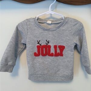 Gray Jolly Kids Top